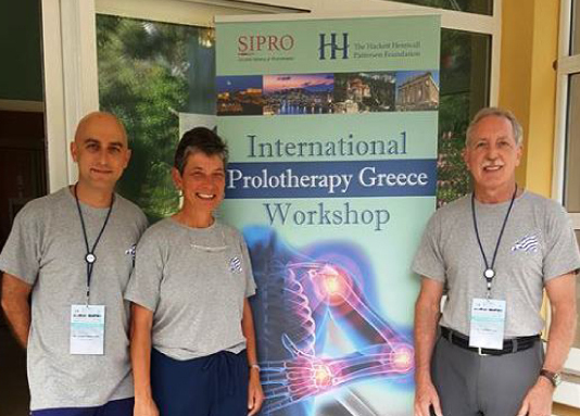 European School of Prolotherapy – Greek mission <b>01/06/2017</b>